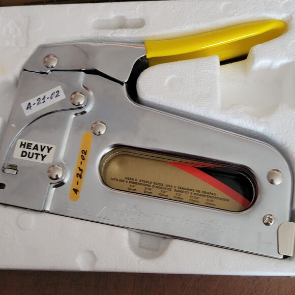 Vintage  ,lArrow Fastener T50PBN Heavy Duty Tacker And Brad Nailer - Picture 4 of 8